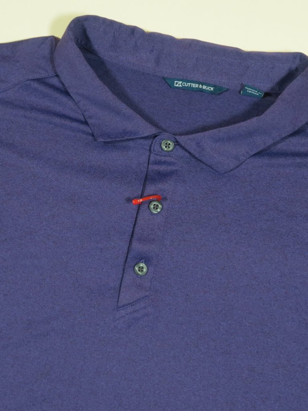 Cutter & Buck Performance Golf Polo Shirt Mens 4XB Purple New